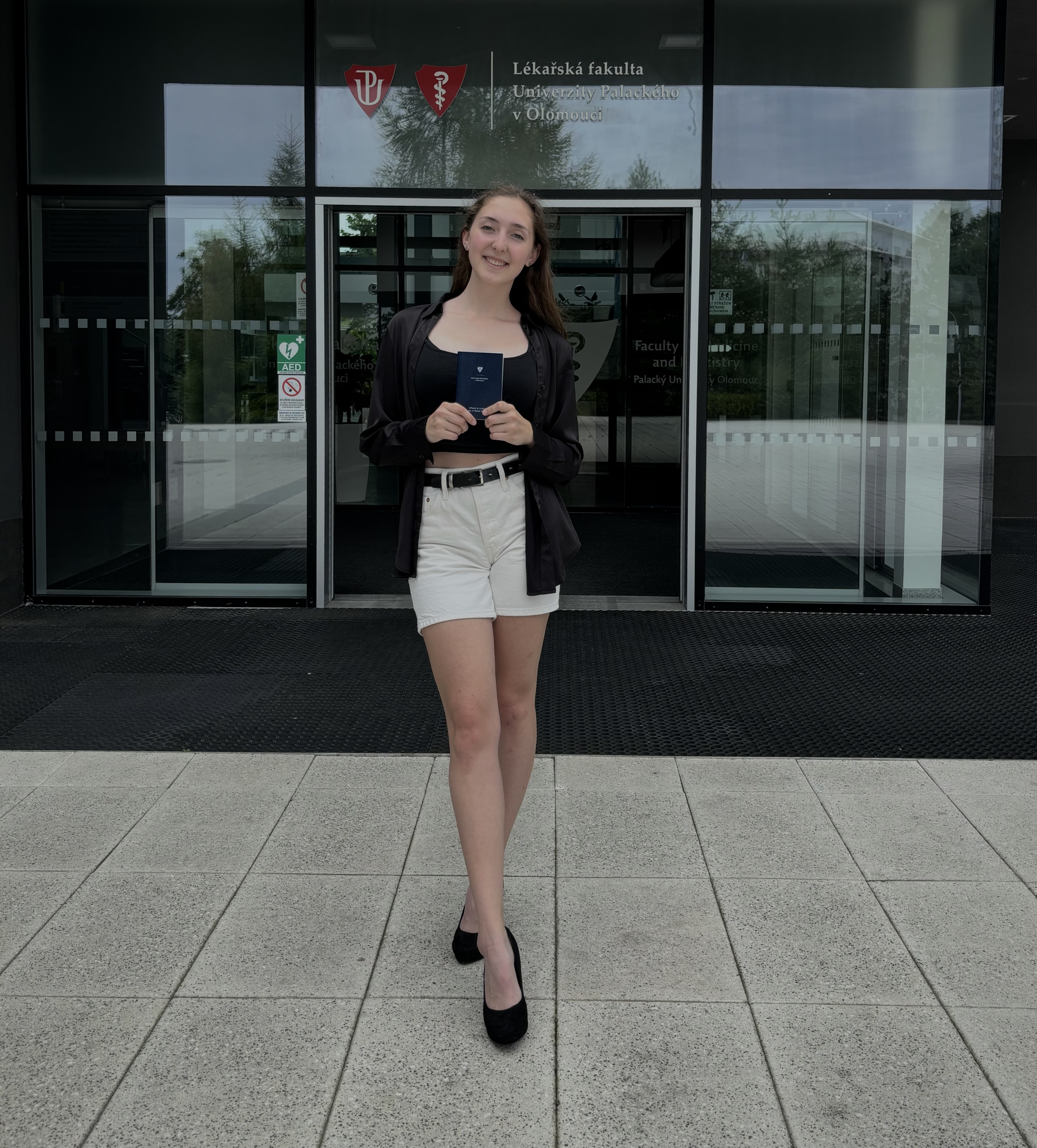 Tereza - studentka všeobecného lékařství